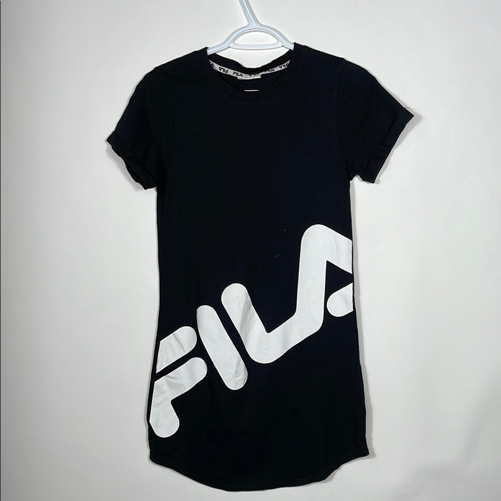 Fila Black and White T-Shirt Dress